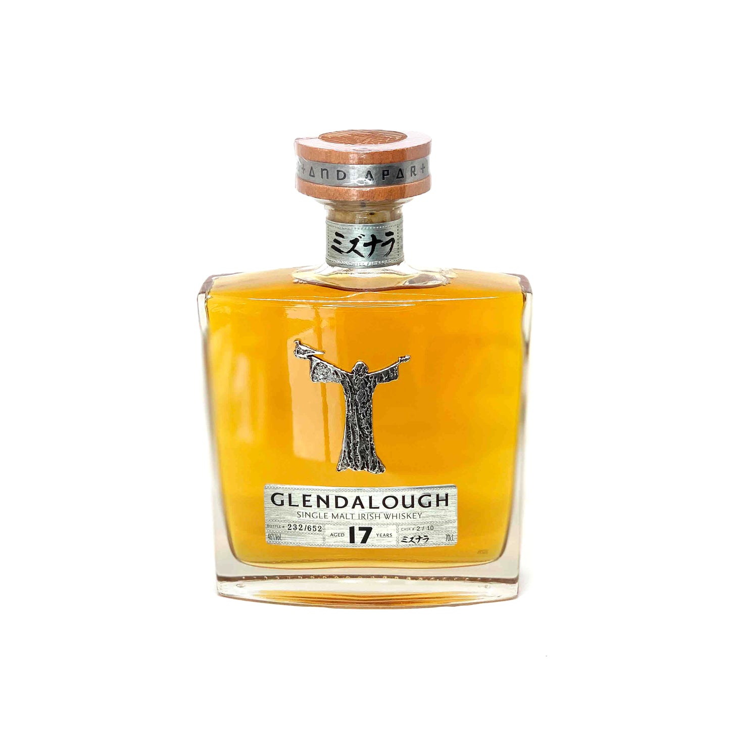 Glendalough 17 Year Old Single Malt Mizunara Cask Finish Irish Whiskey
