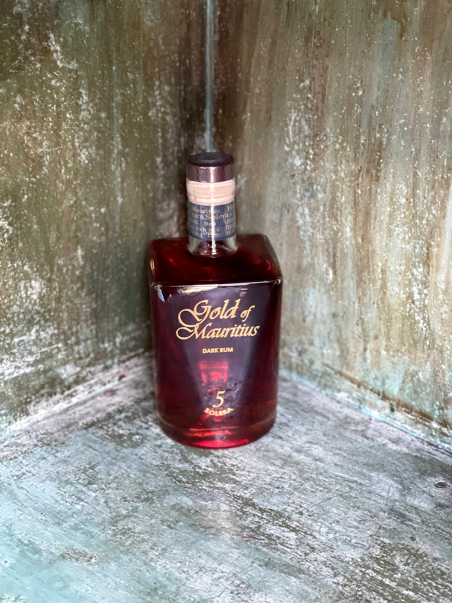 Gold Of Mauritius Dark Rum Solera