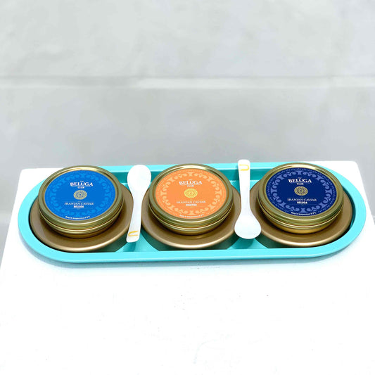 Trio Iranian Beluga Platter