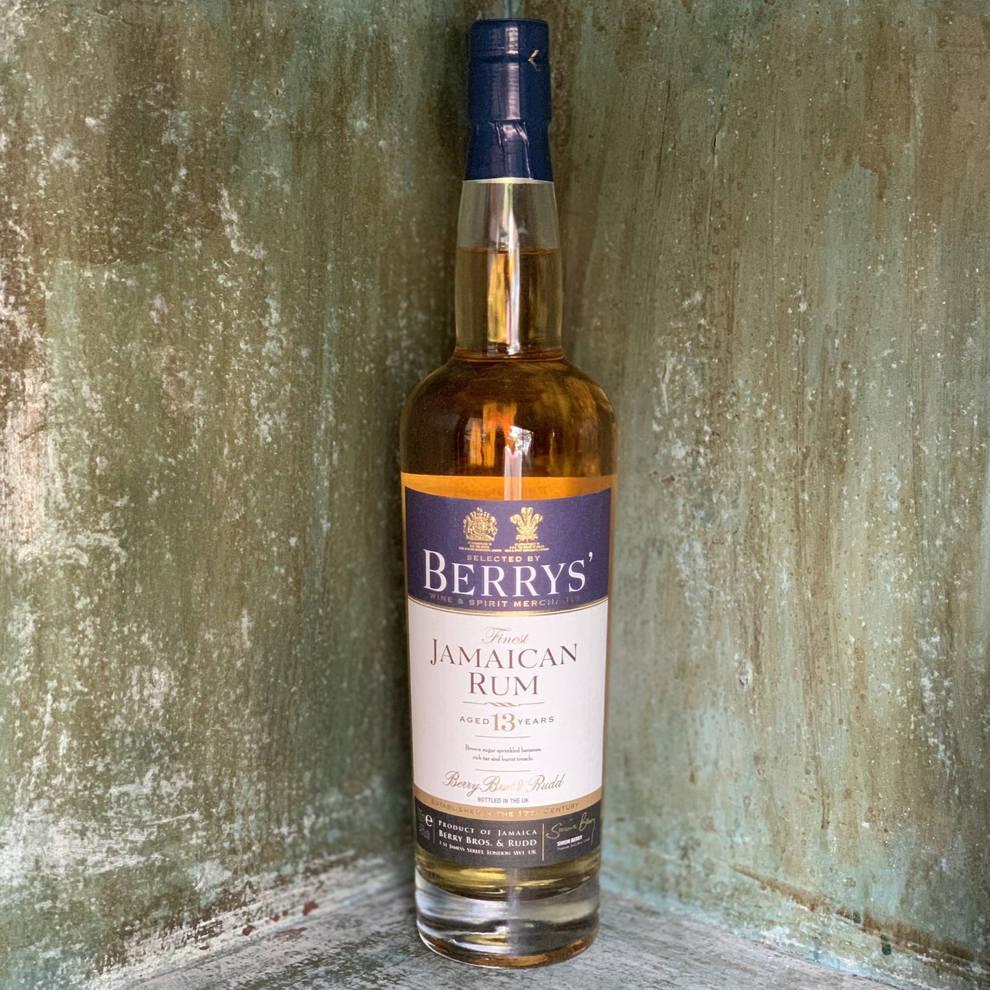 Berrys' Jamaican Rum 13 YO