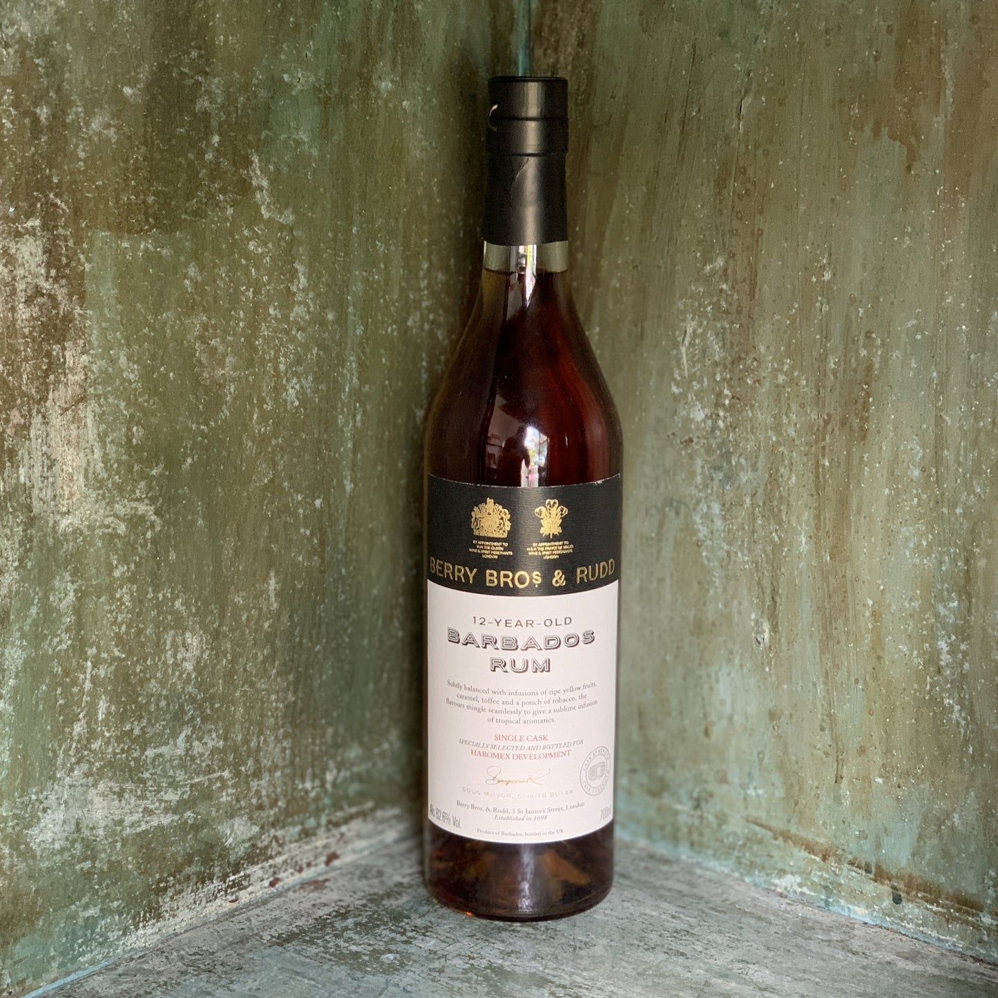 Berry Bros & Rudd Barbados Rum 12 YO