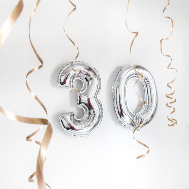 Numeral Foil Balloon
