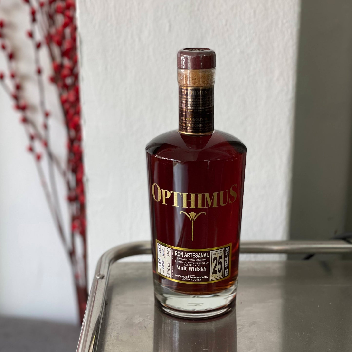 Opthimus Rum 25 Year Malt Whisky
