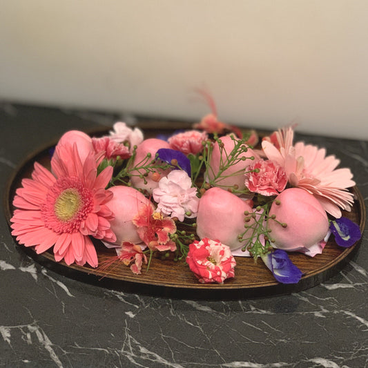 ShouTao Bao Longevity Oval Japanese Finewood Platter