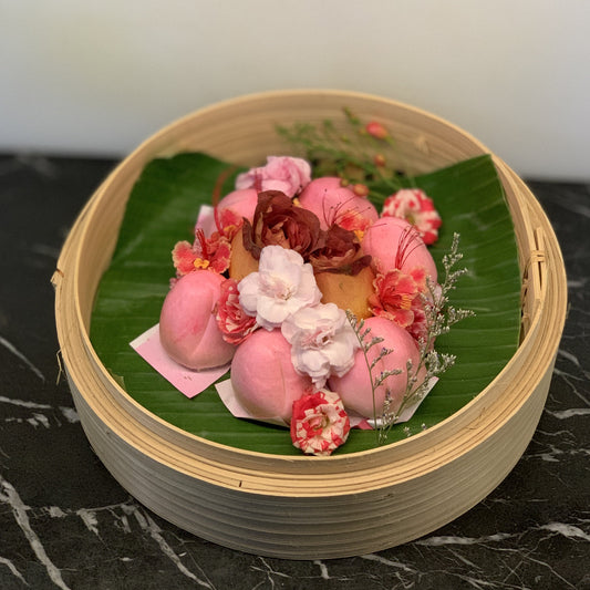 ShouTao Bao Longevity Bamboo Basket