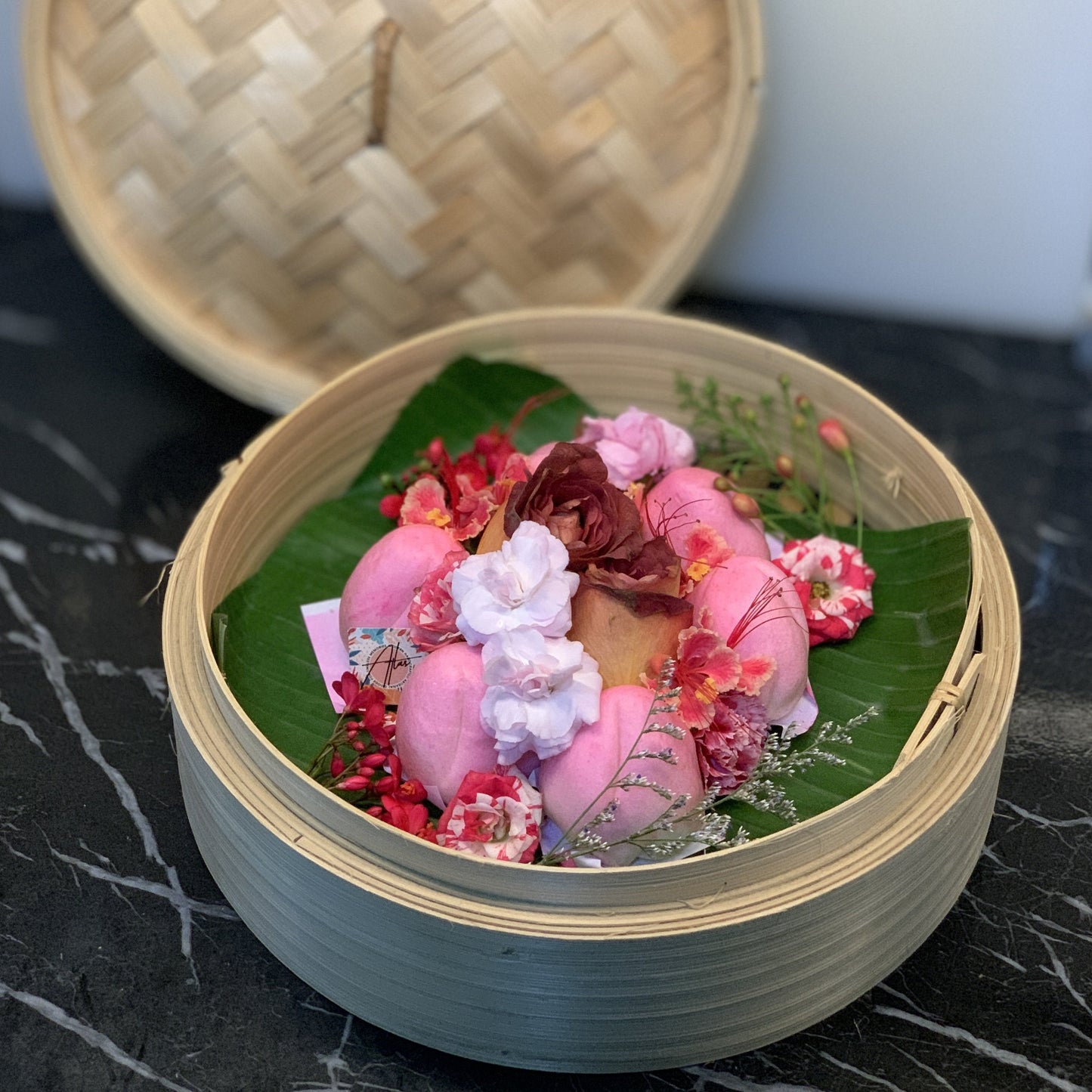 ShouTao Bao Longevity Bamboo Basket