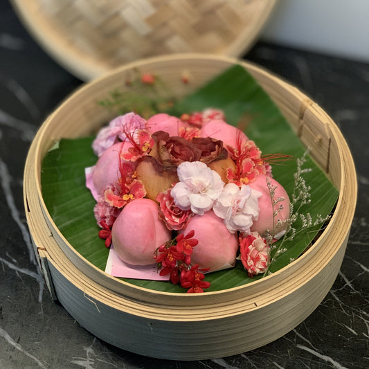 ShouTao Bao Longevity Bamboo Basket