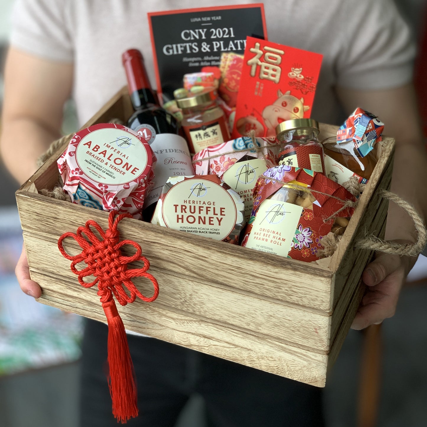Huat Ah Crate Hamper