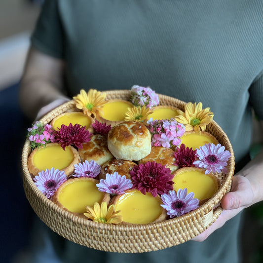 Hong Kong Egg Tarts & Salted Egg Yolk Lotus Seed