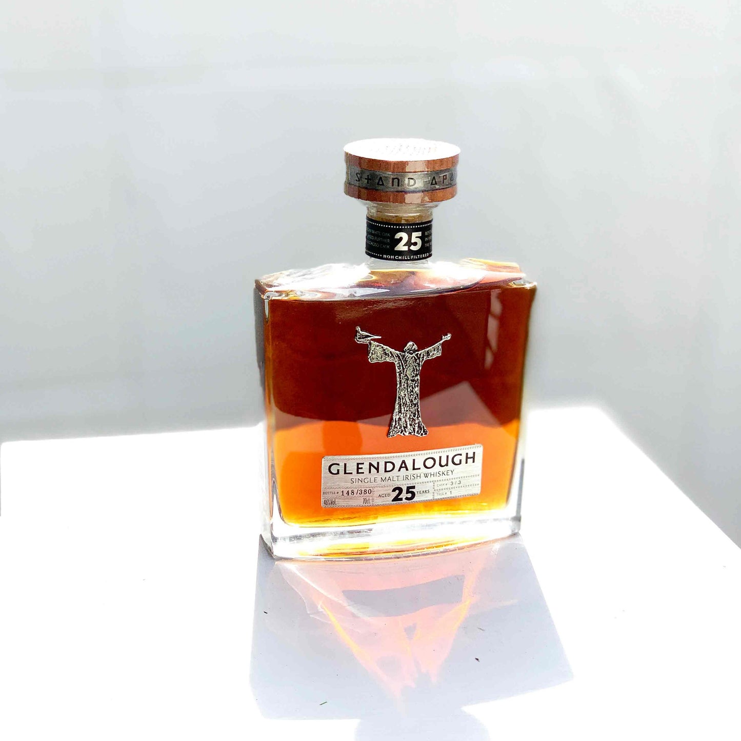 Glendalough 25 Years Old Single Malt Virgin Irish Oak Finish Irish Whisky