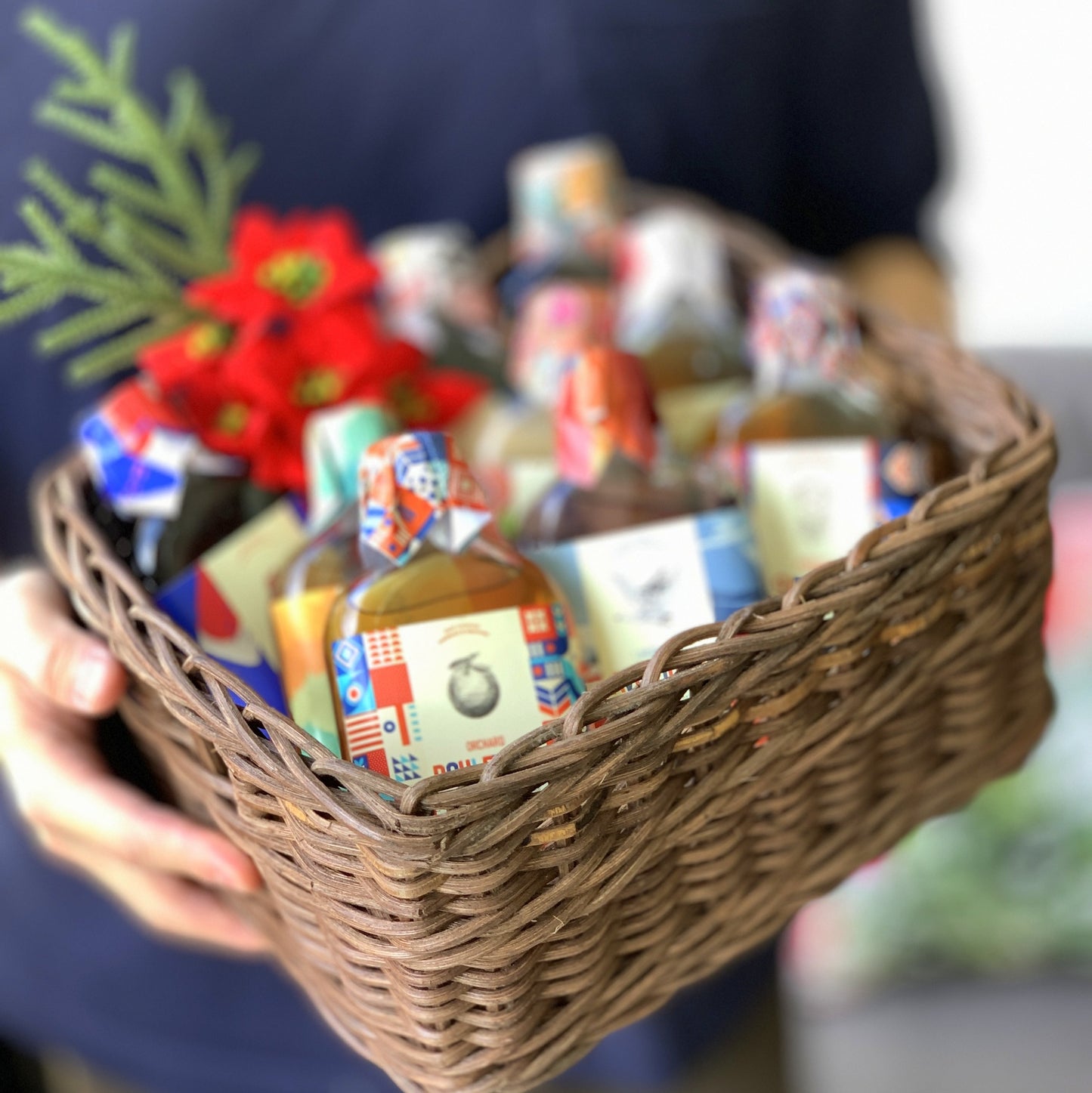 9 Bottled Cocktails Surprise Basket