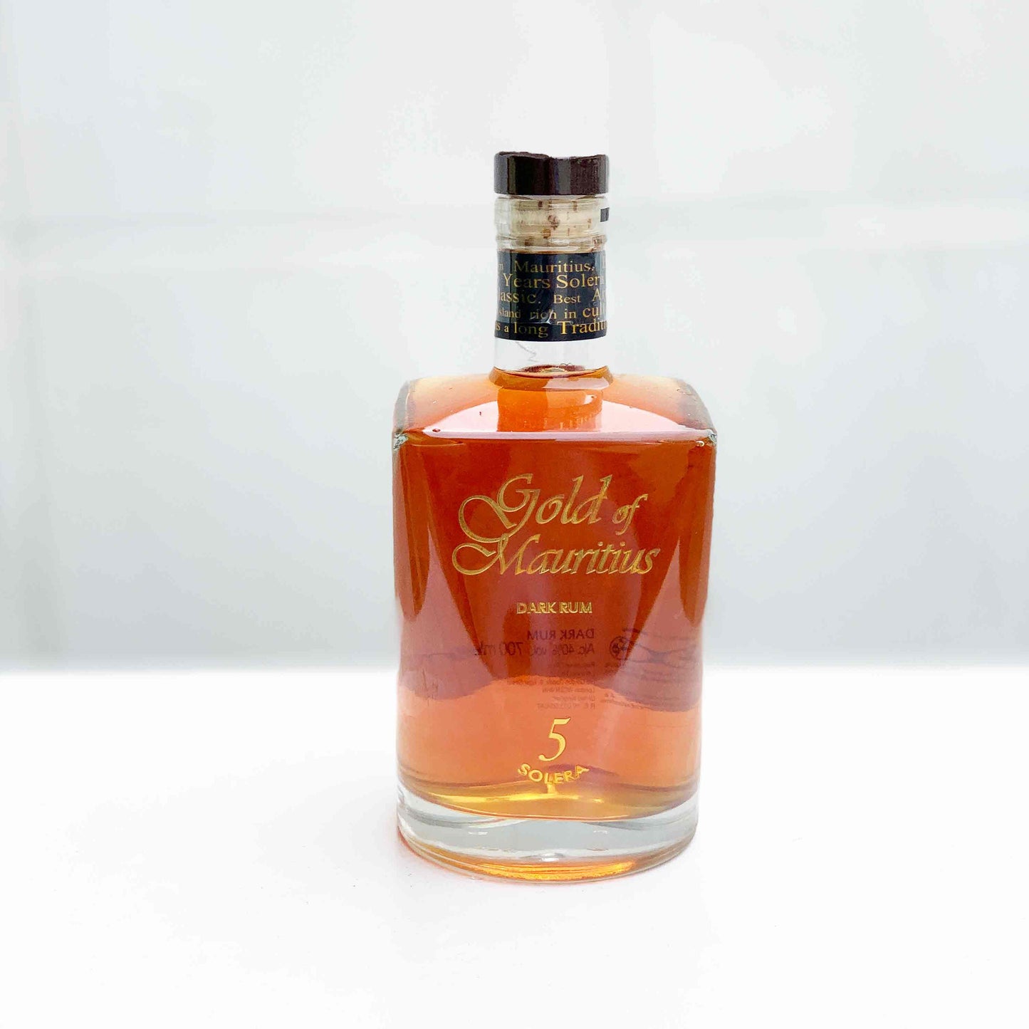 Gold Of Mauritius Dark Rum Solera