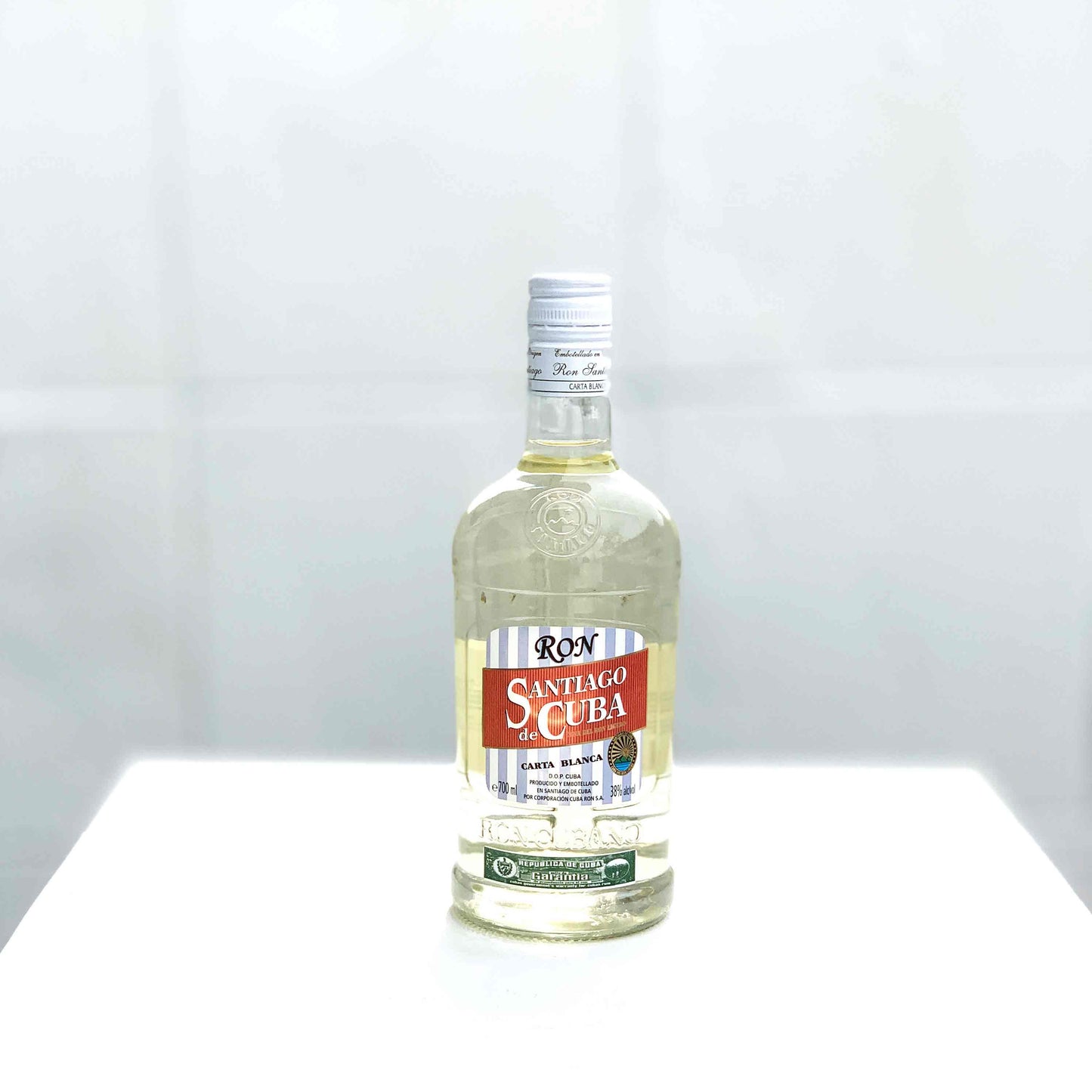 Ron Santiago De Cuba Carta Blanca