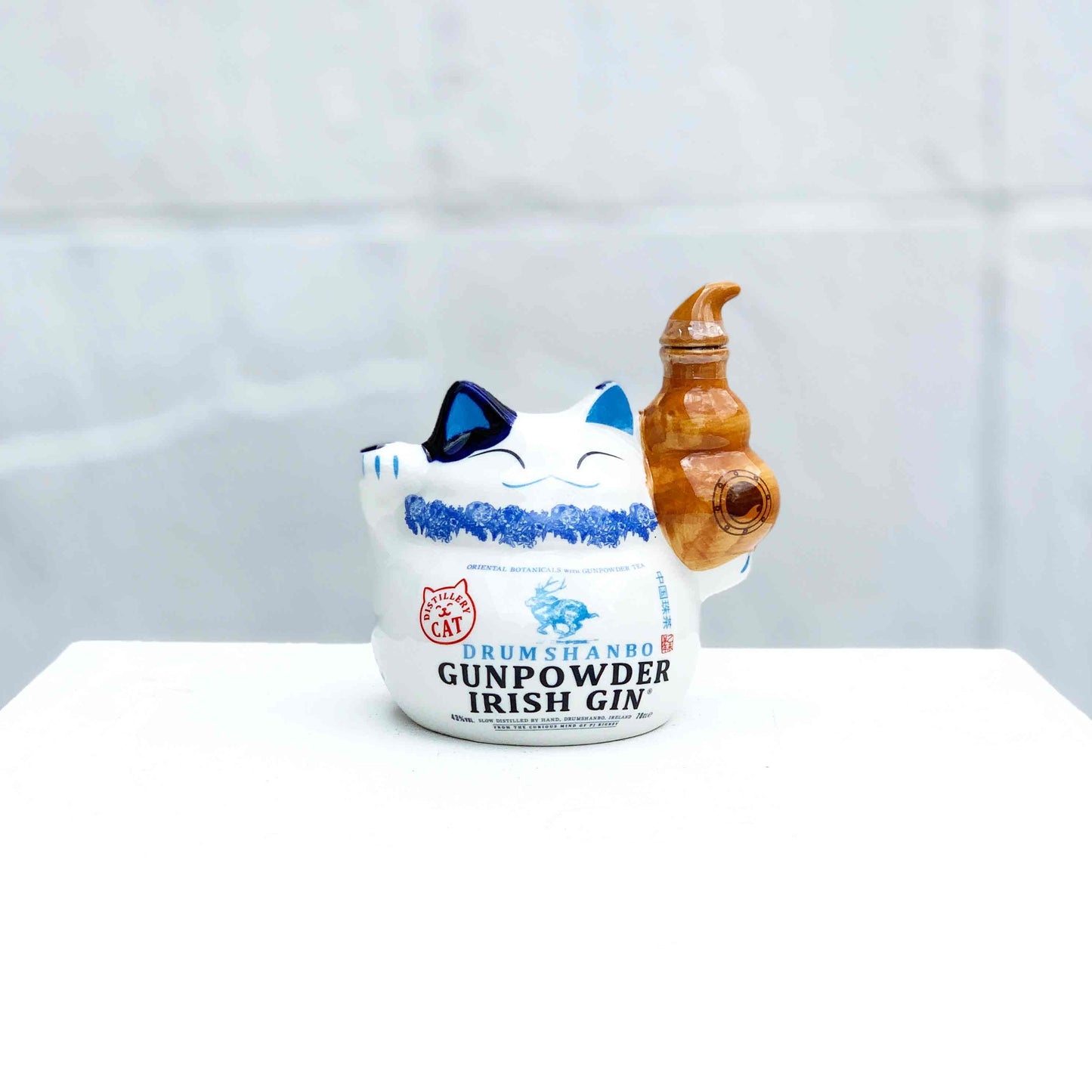 Drumshanbo Gunpowder Irish Gin Fortune Cat