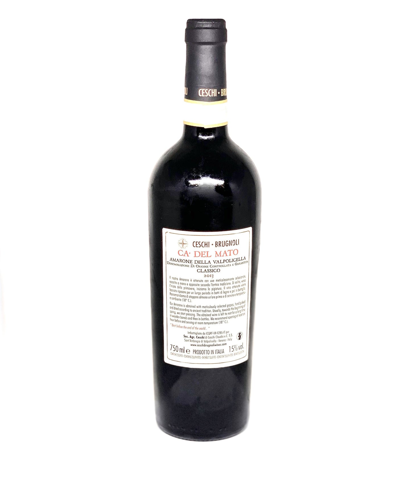 Ceschi Brugnoli Ca' del Mato Amarone della Valpolicella Classico 2013