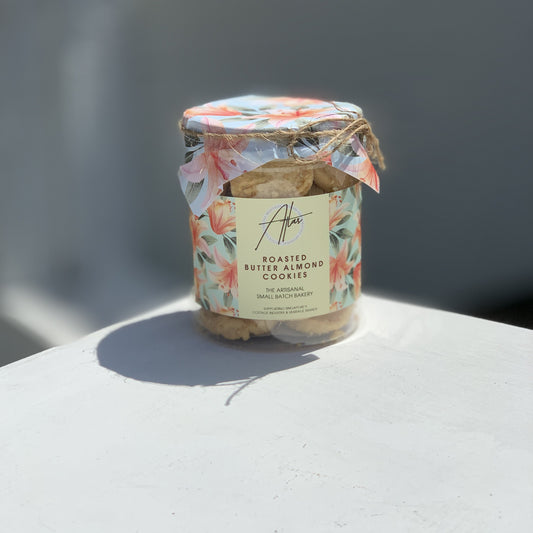 Roasted Butter Almond Twirl Cookies