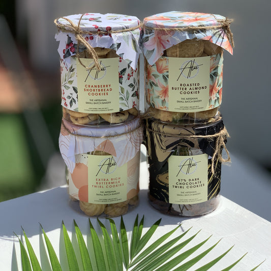 57% Dark Chocolate Twirl Cookies