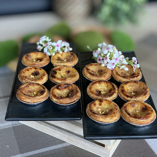 Portuguese Egg Tarts Double Platter