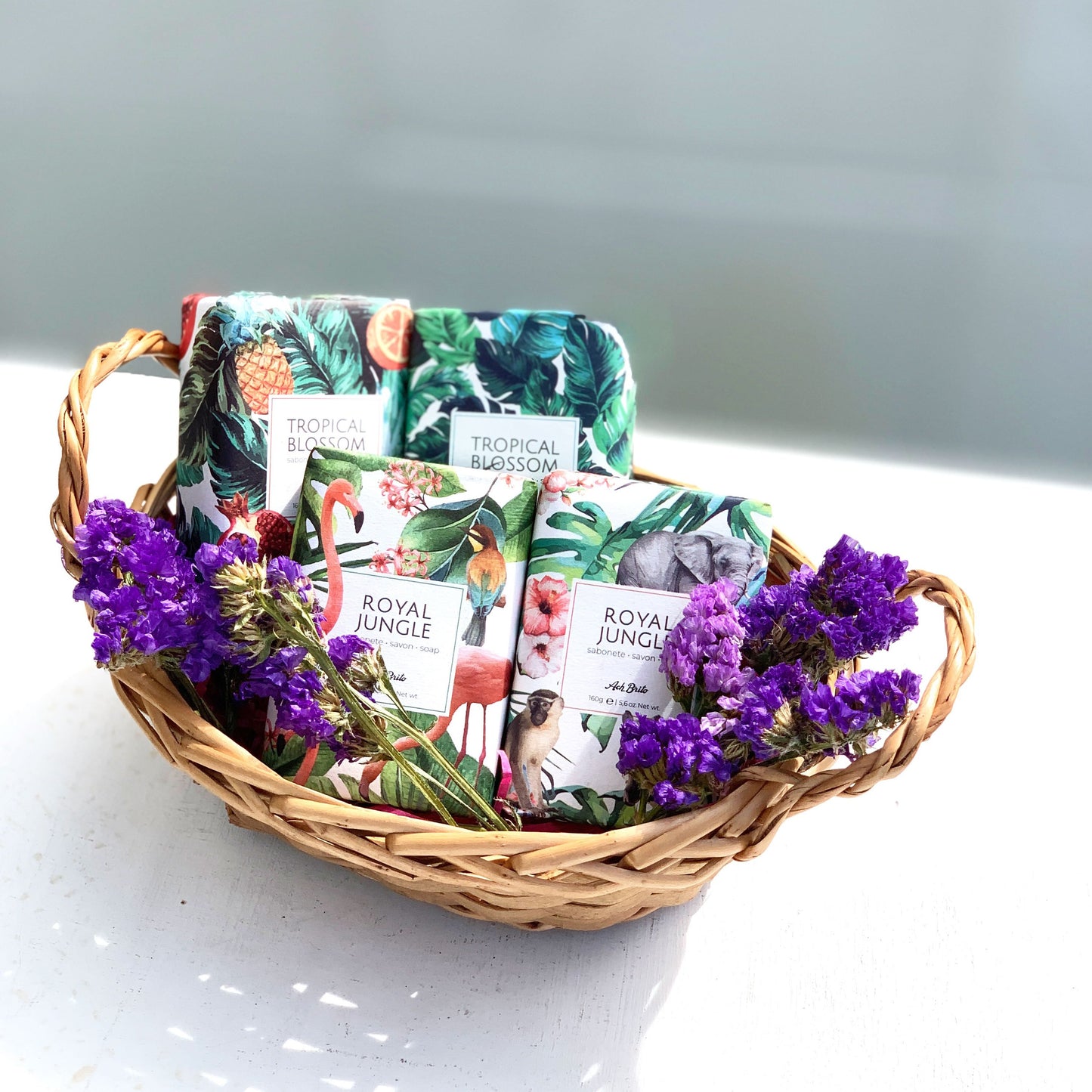 Ach.Brito Soaps Basket Gift