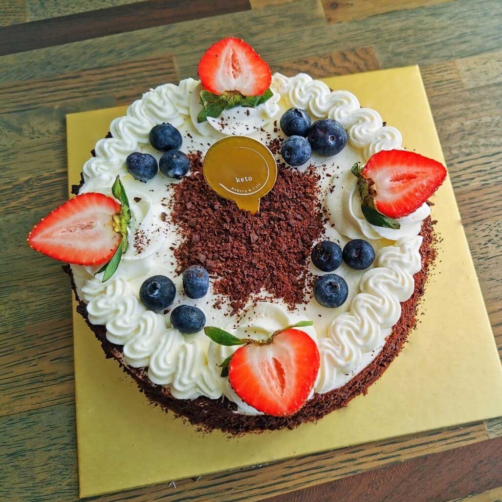 Keto Blackforest Cake
