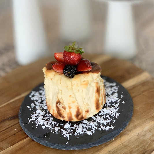 Gluten-free Burnt Cheese Cake (Coconut)