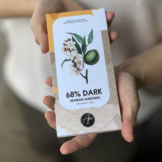 Mamra Almond 68% dark chocolate