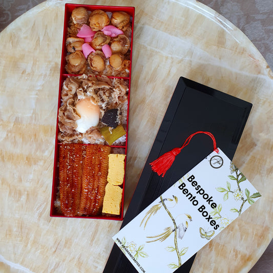 Natsu Unagi, Hotate & Gyu Bento (2-3 pax)