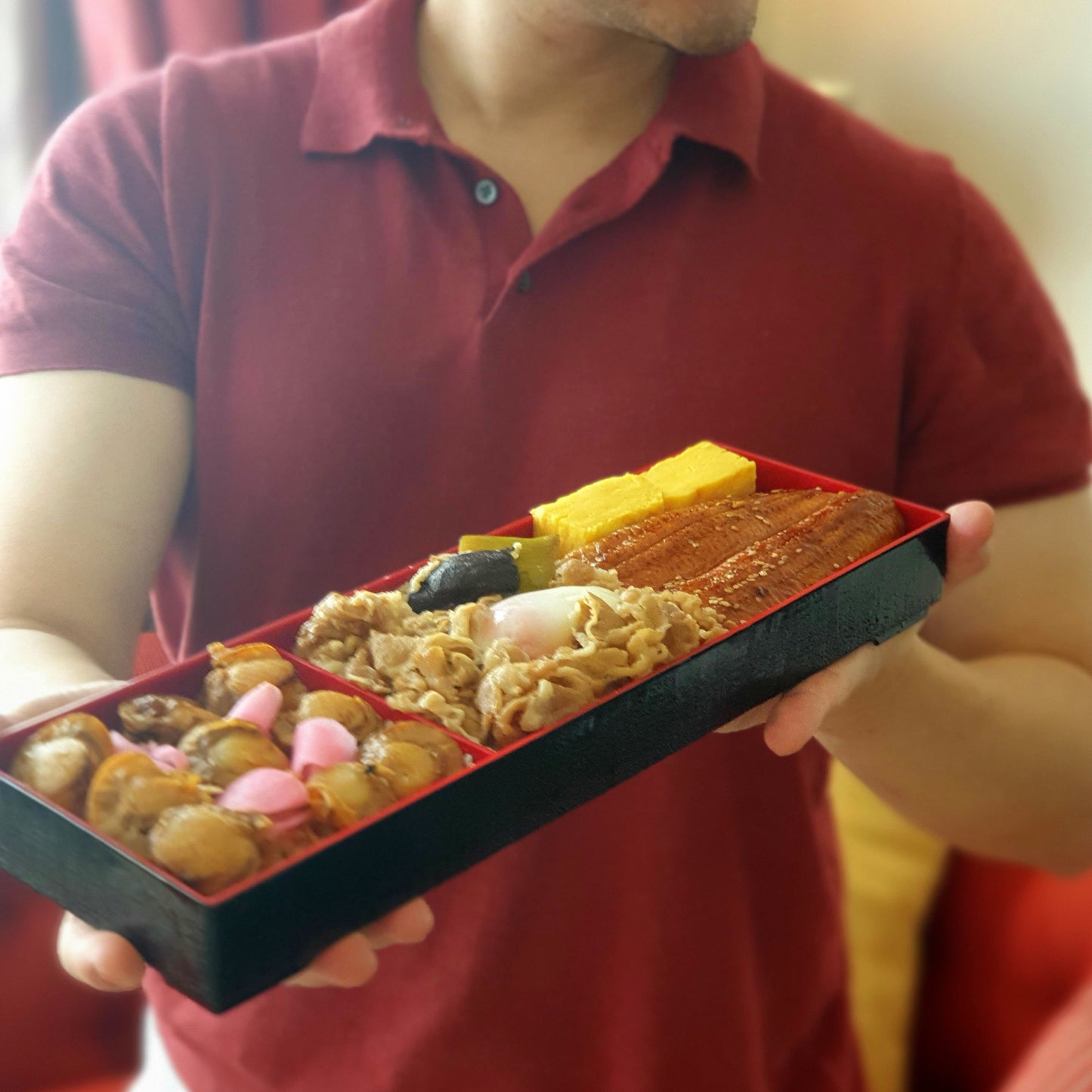 Natsu Unagi, Hotate & Gyu Bento (2-3 pax)
