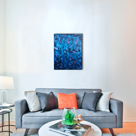 NEON SWIRLS NO. 1 by Mak Sin Wee