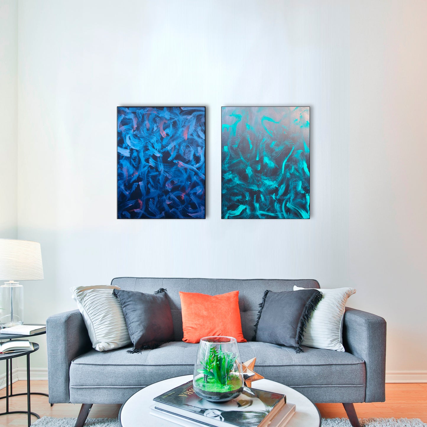 NEON SWIRLS NO. 3 by Mak Sin Wee