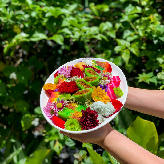 Traditional Kuih Oval Platter