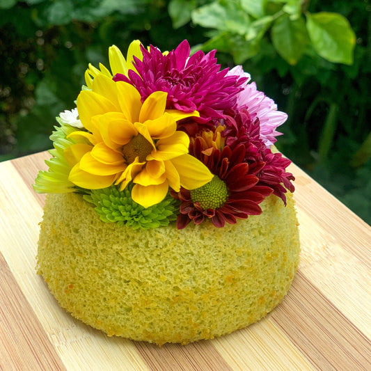 Pandan Chiffon Cake Set
