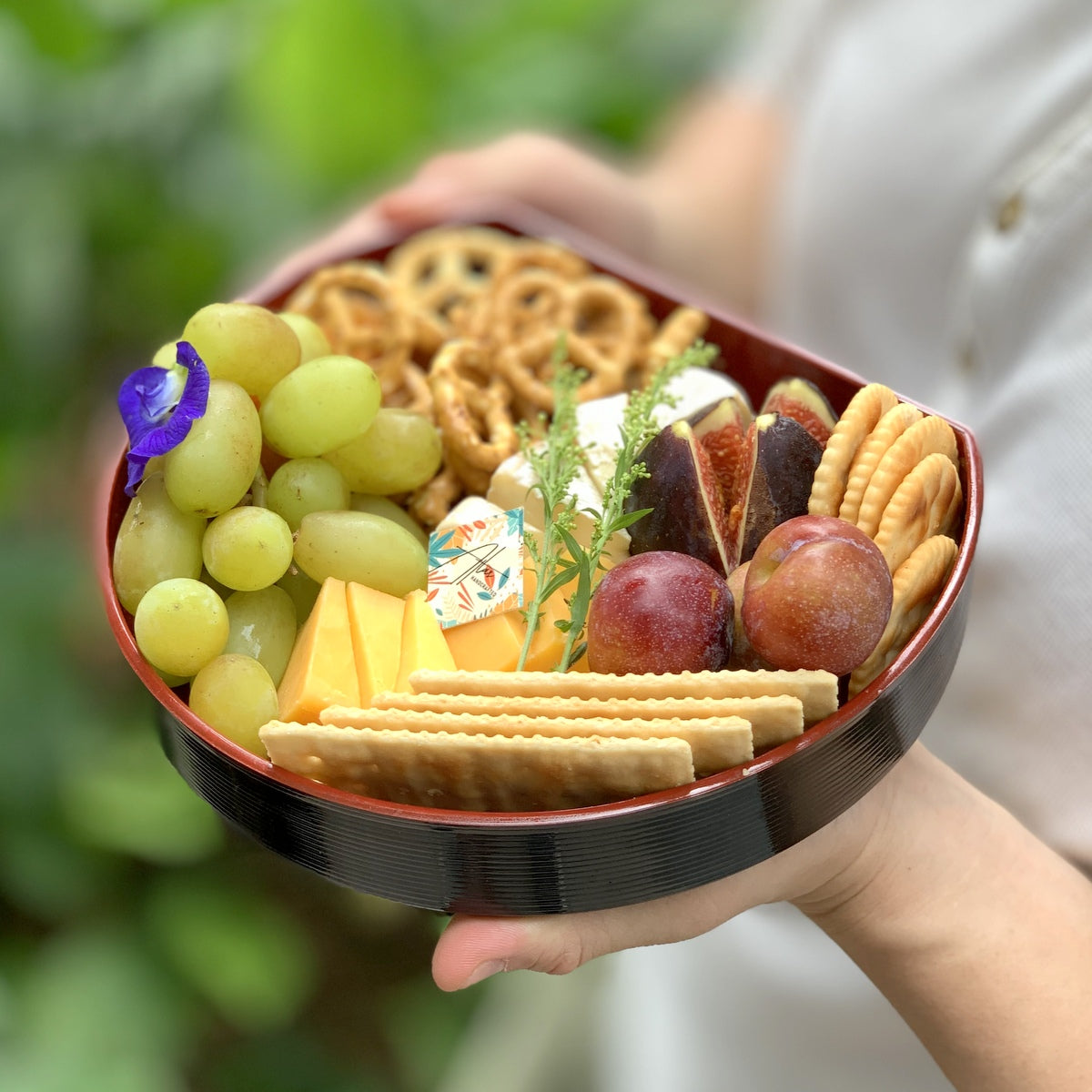 Petit Cheese & Fruits Bento