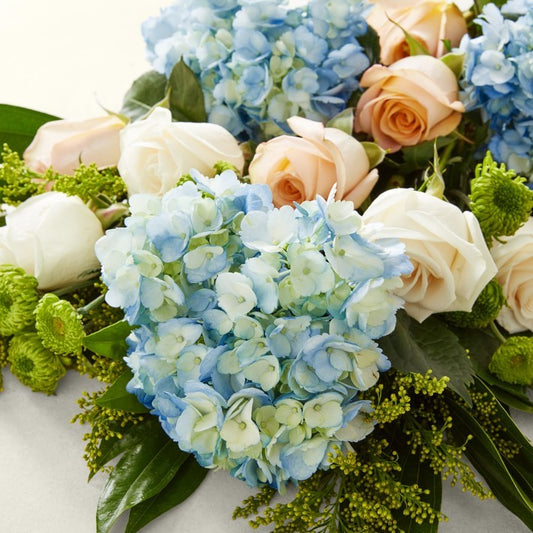 Rose hydrangea Garden Bouquet