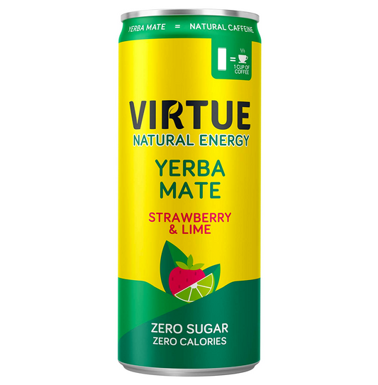 Virtue Yerba Mate Strawberry & Lime