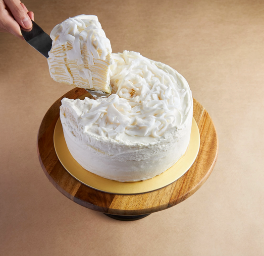 Coconut Crepe Cake