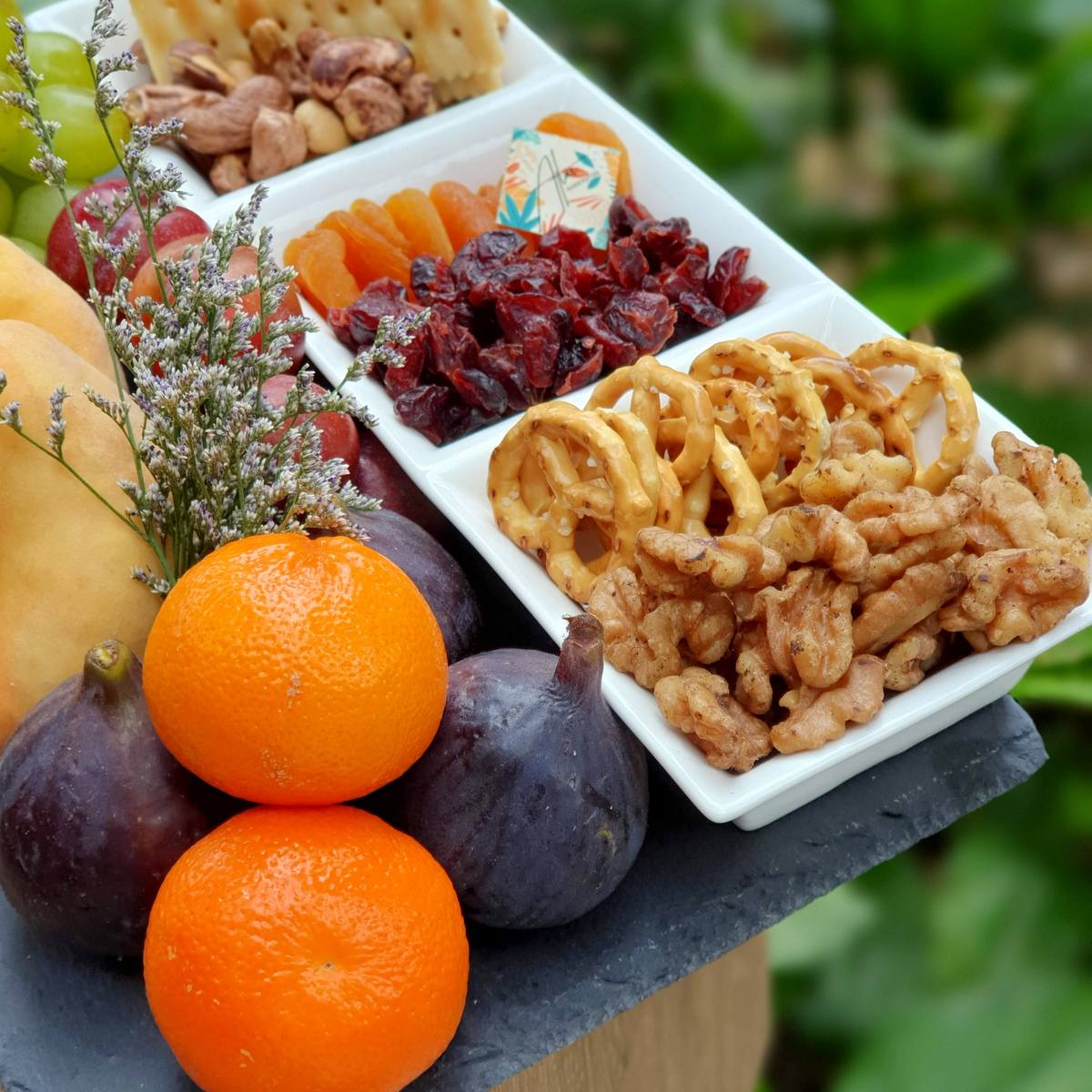 Slate Fruits & Nuts Board