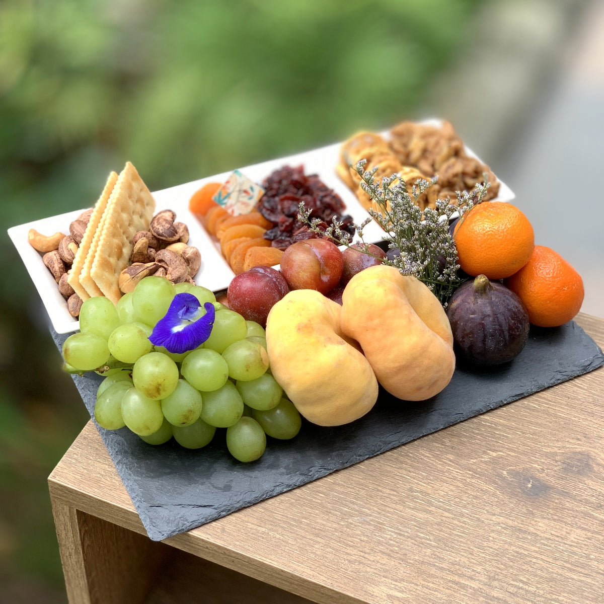 Slate Fruits & Nuts Board