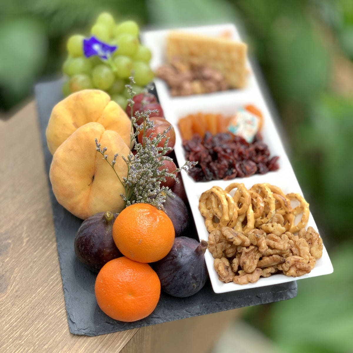 Slate Fruits & Nuts Board