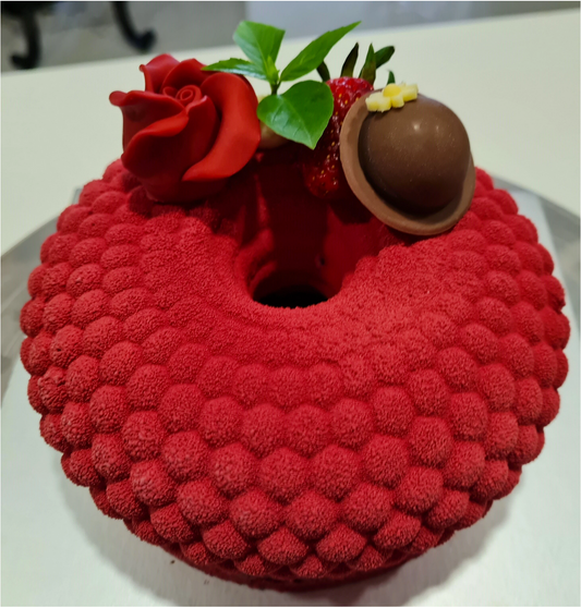 Strawberry Lime Gâteau