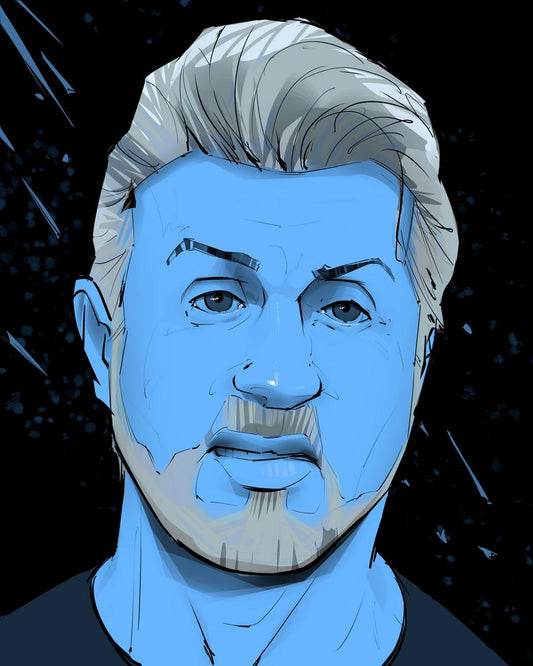 Portraits: @officialslystallone by Mike