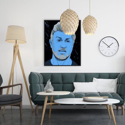 Portraits: @officialslystallone by Mike