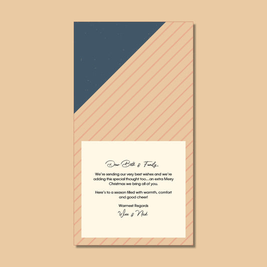 Thank You Card - Being Bold