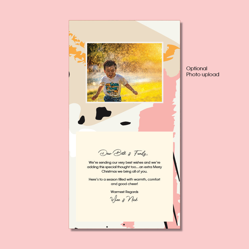 Thank You Card - Abstract Hues