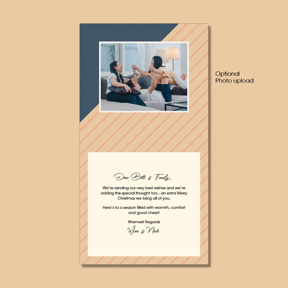 Thank You Card - Being Bold