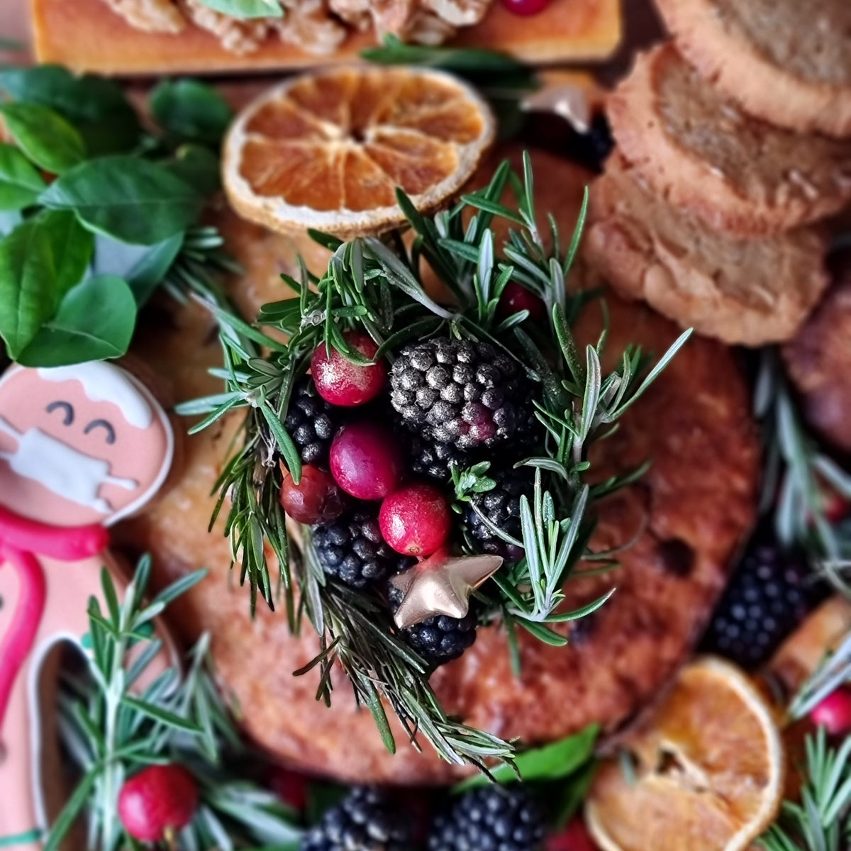 Torrontes Festive Cake Grazing platter