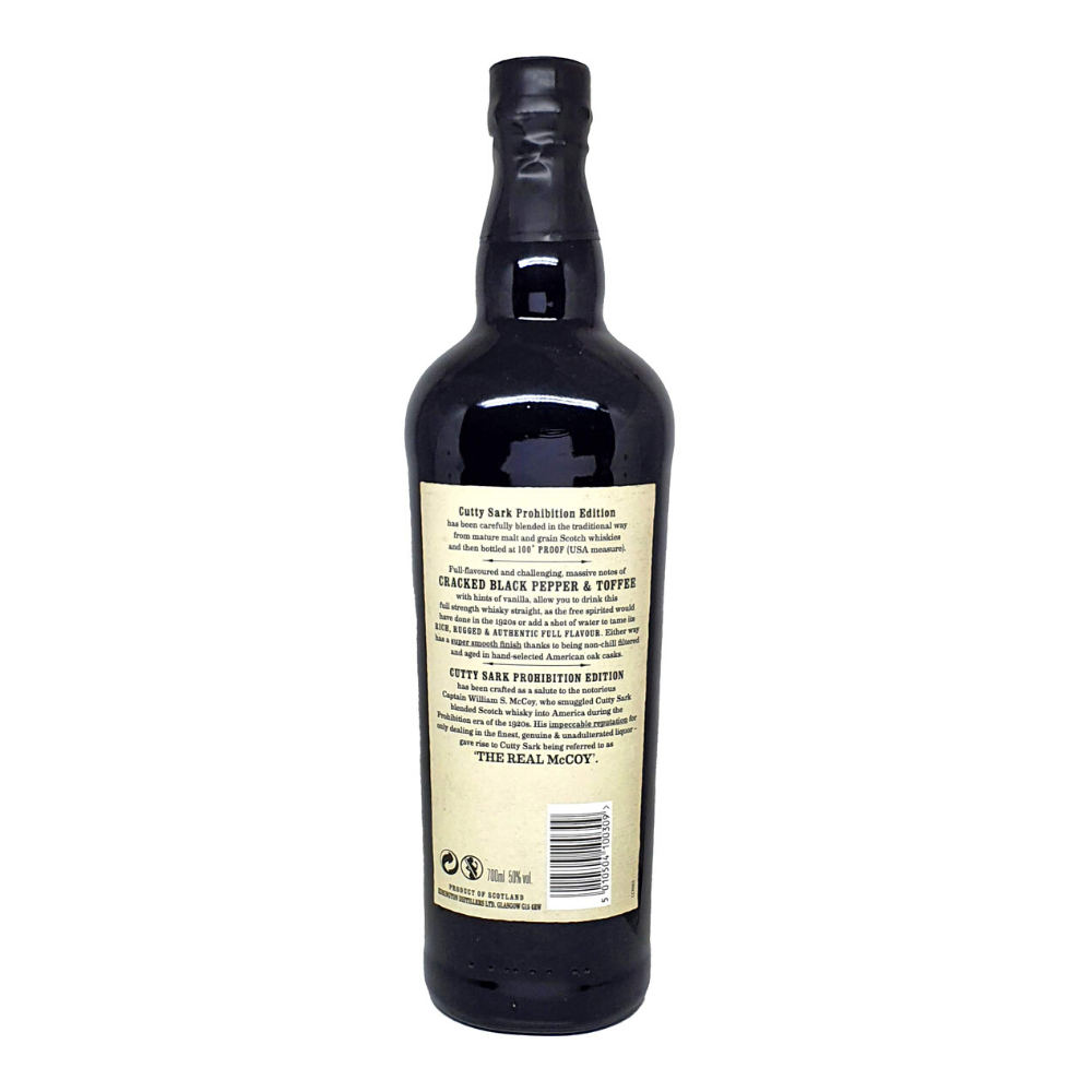 Cutty Sark Prohibition Edition