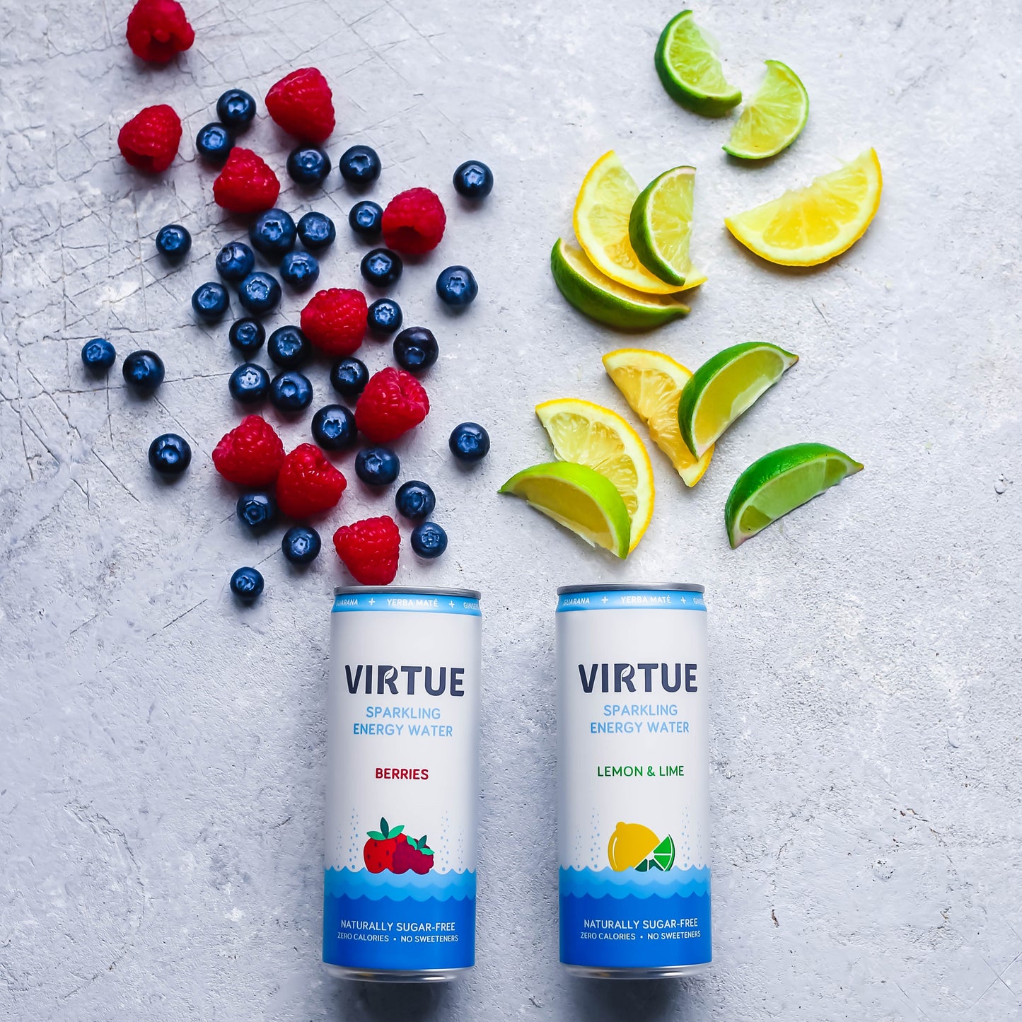Virtue Energy Water Lemon & Lime