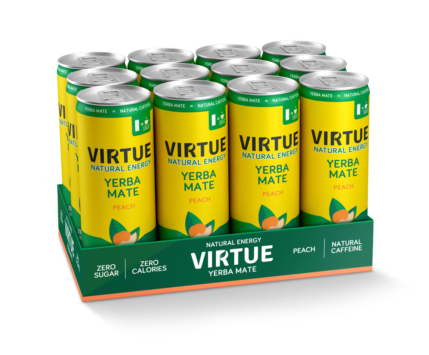 Virtue Yerba Mate Peach