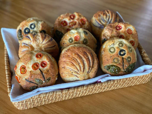 Gluten-free Piccola Focaccia Platter